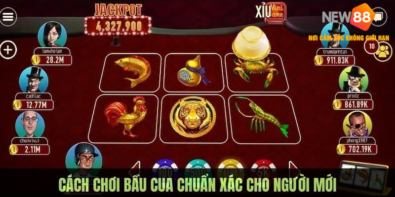 cách chơi bầu cua chuẩn xác cho người mới